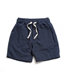 Linen Shorts Navy