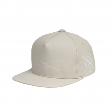 X-LEATHER SNAPBACK_IVORY