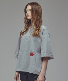 MID CHERRY CROP T [GREY]