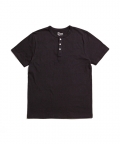 Henry Neck T-Shirts Black