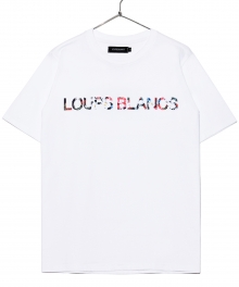 Flower Logo Shortsleeved T-Shirt (White)