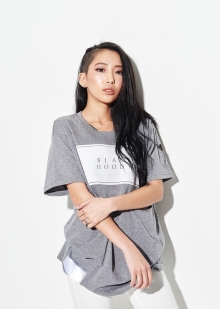 BASIC LOGO T-SHIRTS GREY