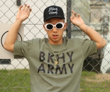 BKHY ARMY T-SHIRTS GREEN