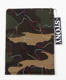 NEEDLE CAMO POUCH ( for iPad )