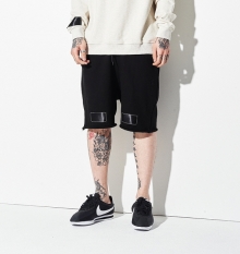 BASIC SWEAT SHORTS BLACK