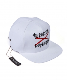 B.L.D.T DESTROYER SNAPBACK WHT