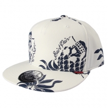 SP Pine Skull Cap-White