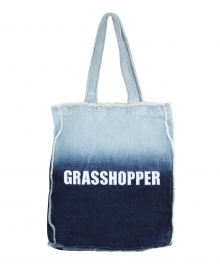 GRADATION DENIM ECO BAG BLUE