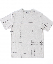 [콰이트]CROSSLINE TEE /GRAY