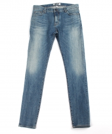 [콰이트]blench blue denim pants / skinny