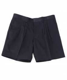 [콰이트]PIN TUCK SHORTS / NAVY