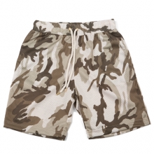 Camo MeshShorts Beige