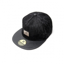 [당일발송][몬스터 리퍼블릭]플라워 블랙 6패널 스냅백SNAPBACK #_29