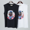 T-SUMMER 3D PATCH DOG SLEEVELESS