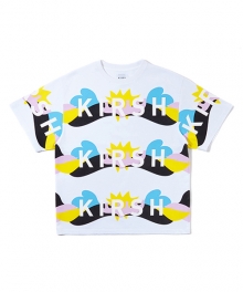 KIRSH LOGO PATTERN T [YELLOW]