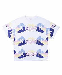 KIRSH LOGO PATTERN T [VIOLET]