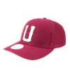 UNITED 2 Baseball Snapback Cap (Burgundy)