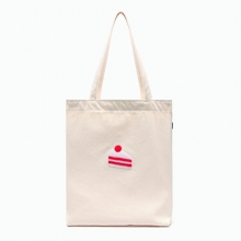 PIECE OF CAKE L ECO BAG (RED)