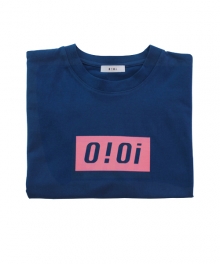 BOX LOGO T_ice cream(dark blue)