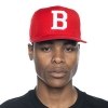 BREEZY EXCURSION Letterman B Snapback (Red)