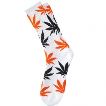 HALLOWEEN PACK PLANTLIFE CREW SOCKS (WHITE/ORANGE)