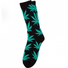 PLANTLIFE CREW SOCKS (BLACK/MINT)