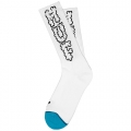 SMOKE CREW SOCKS (WHITE)