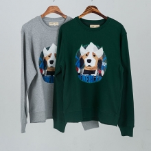 NETHERLANDS DOG PATCH SWEAT SHIRT