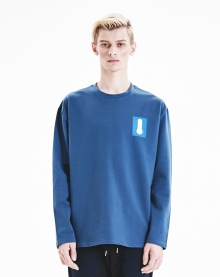 [15FW] TEMPERATURE LONG SLEEVED T SHIRT (MARINE BLUE)