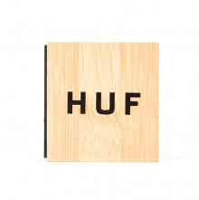 [허프] HUF WOOD BOX LOGO CLOCK (WOOD) [HUFAC53024-WOD]