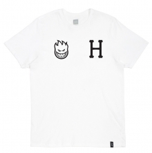 [허프] HUF X SPITFIRE LOGO TEE (WHITE) [HUFTS53008-WHT]