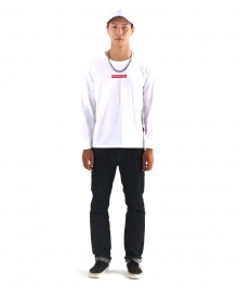 BOX LOGO T WHITE(MEN)