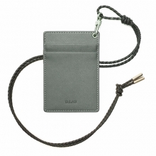 Basic card holder - gray 카드목걸이 지갑