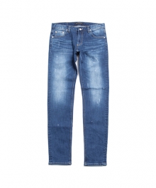Slim Fit Washed Jeans Compact Painter