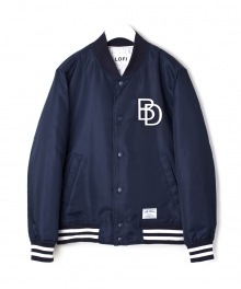 LOFI Nylon BD Stadium Jacket (NAVY)