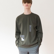 LESS AND RELAXED SWEATSHIRTS (KHAKI)