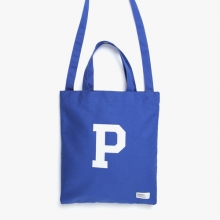 P CANVAS CROSS BAG (BLUE)