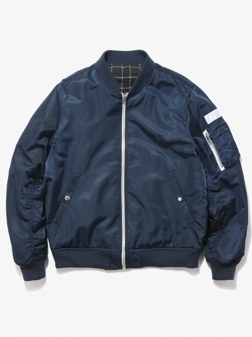 디스이즈네버댓(THISISNEVERTHAT) RP REVERSIBLE MA-1 NAVY - 사이즈