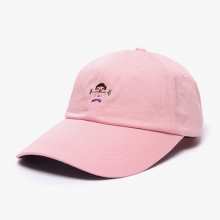 BARBELL PIXEL WASHED CAP (INDI PINK)