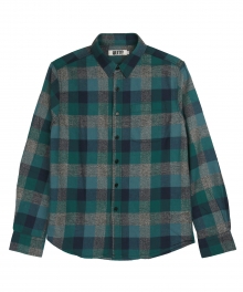 5 Colors Check Shirts (green)