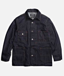 COVERALL WORK JACKET _ INDIGO