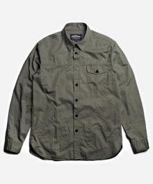 HAND POCKET SHIRT JKT _ KHAKI