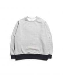 Color Rib Sweatshirts Grey