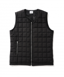 Quilting Inner Vest Black