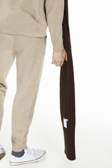 2015F/W KNIT JOGGER PANTS BEIGE