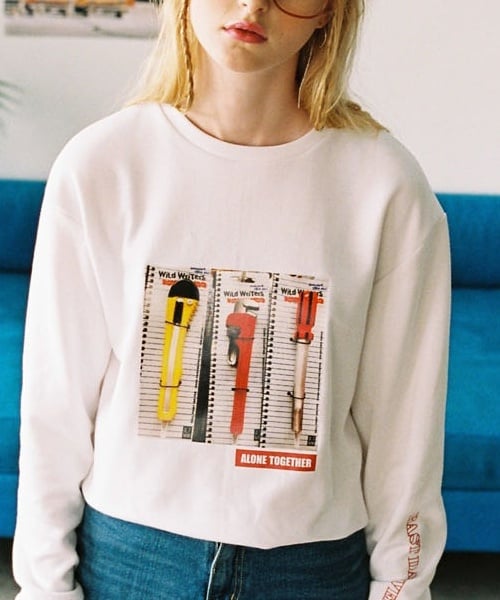 얼론투게더(ALONE&TOGETHER) TOOL BOX SWEAT SHIRT - 34,500 | 무신사 스토어