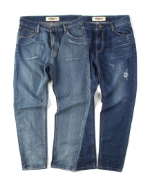 UTD-FP02 soft washing mom jean[indigo / blue(UNISEX)]