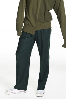 2015F/W WIDE PANTS GREEN