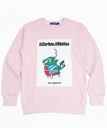 Weird Frog Sweatshirt (pink)