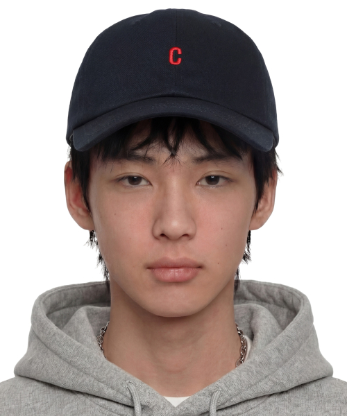 언더컨트롤(undercontrol) 코튼 로고 볼캡 SMALL LOGO / AUTHENTIC B B / NAVY